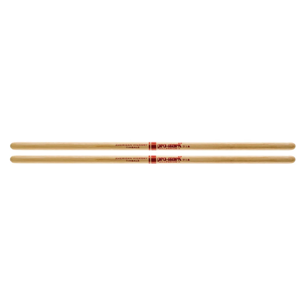 Th716 sticks for timbales, hycori nut, 4 pairs per pack, PromarkParts