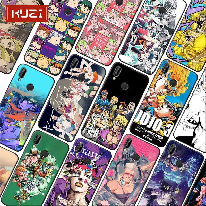 jojo's bizarre adventure Soft Silicone Phone Case for xiaomi redmi note 7 k20 pro 5 6 4x 7a |