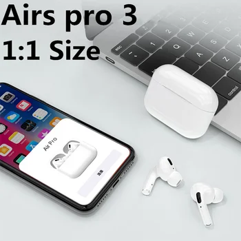 

YPAY Original Airs pro 3 TWS 1:1 Clone Airpodering Bluetooth Earphone Wireless Headphones Earbuds Stereo Headset PK i12 pro 2