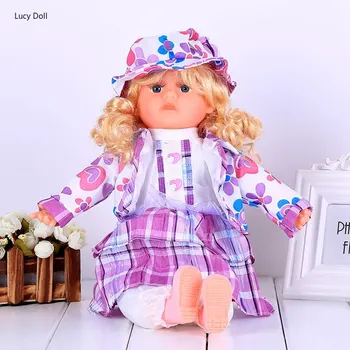 

45CM Baby Dolls For Girls Baby Toys Sleeping Accompany Doll Beautiful Lower Price Birthday Christmas Present