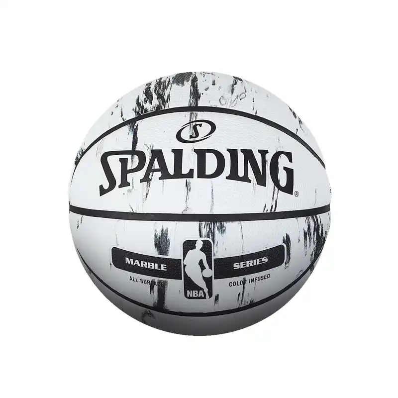 Spaldingオリジナルnba大理石シリーズバスケットボール公式サイズ7ゴムmaterialoutdoor男性の試合球 635y バスケットボール Aliexpress