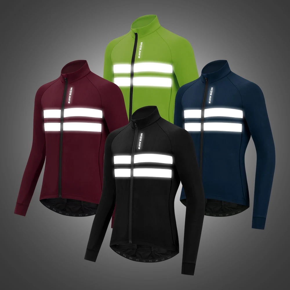 WOSAWE Men Women Hiking Jacket Windproof Warm Up Camping Hunting Clothes Thermal Fleece Tactical Sports Coats Windbreaker
