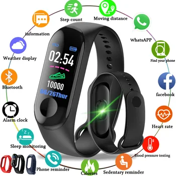 

2020 Waterproof Sports Smart Watches For Apple Android Smartwatch Heart Rate Monitor Blood Pressure Functions For Men Women Kid