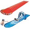 Water Slides Inflatable Water Slide Game Toy Water Toy Double Sliding Cloth Children Grass Outdoor Water Spray Pad Water Ring 3