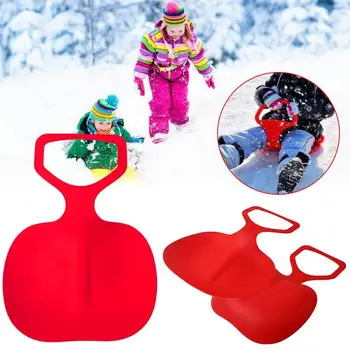 

Winter Outdoor Sport Skiing Sled Pad Snowboard Sleds Thick Plastic Boards Sand Grass Sled Ski Skating Children Gift Snow Luge