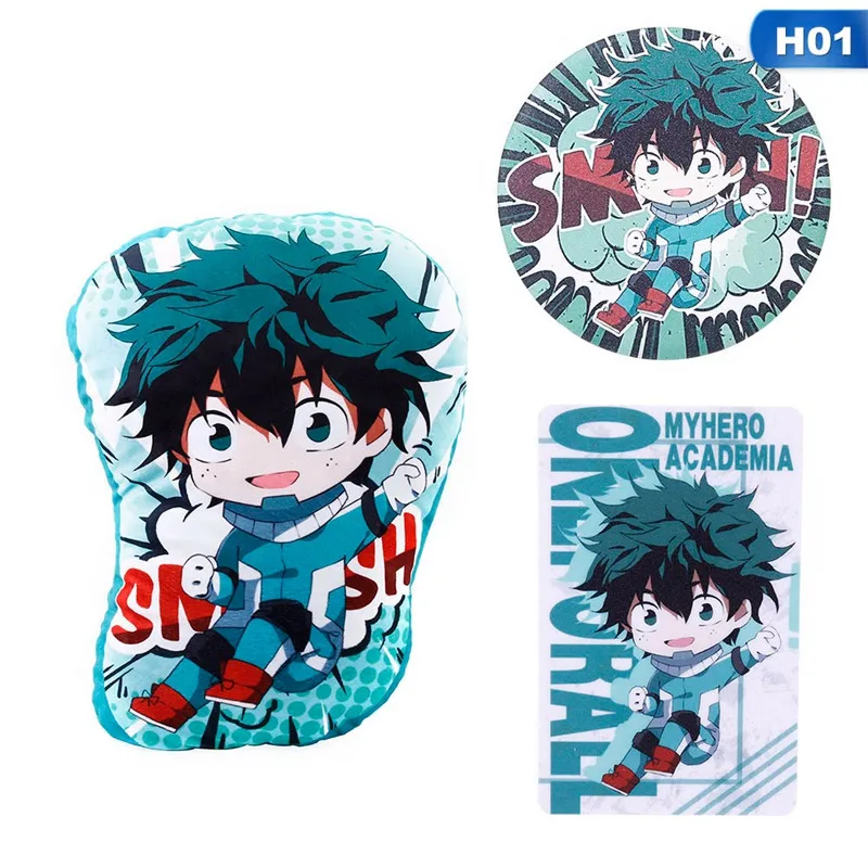 My Hero Academy аниме плюшевые игрушки Boku Yoh Asakura Katsuki Bakugo Shoto Toooroki Подушка Плюшевые игрушки из мультфильмов подарок для девочек