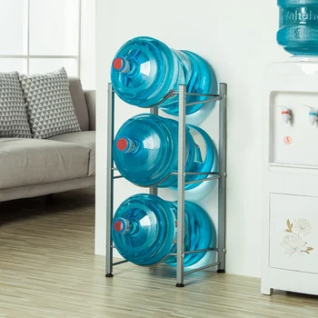 

Kitchen Storage Container Organizers Storage Organizers 3-Tier Water Rack Stainless Steel Heavy Duty Water Cooler Jug Rack HKS99
