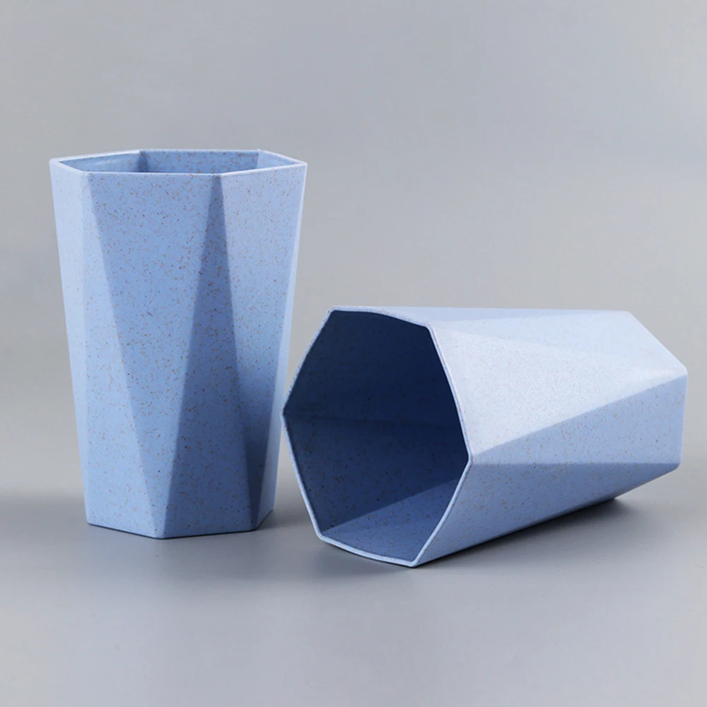 Thicken Washing Brush Cup Rhombus Cup Eco-friendly Toothbrush Holder Cup PP Rinsing Cup Wash Tooth Mug Bathroom Accessories