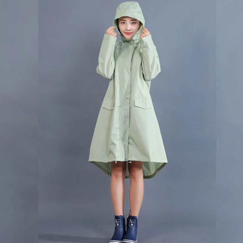 Style A Полиэфирное дождевик для женщин, походный светильник, плащ, уличный дождевик, дождевик, пончо, накидка, костюм Deszcz, дождевик, LZG193 - Цвет: Style A