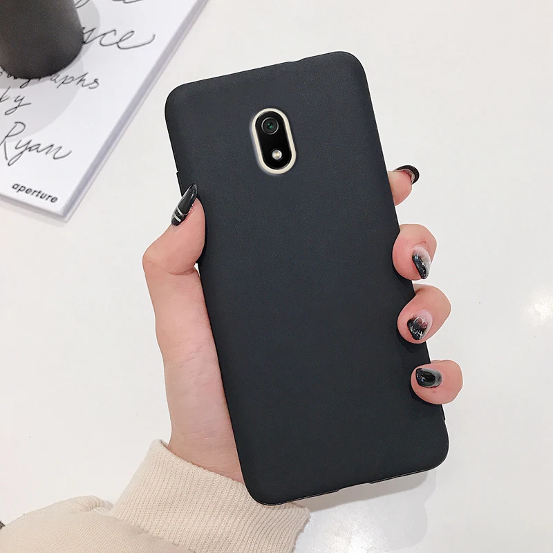 Матовый однотонный чехол ярких цветов для XiaoMi RedMi 8A RedMi8A 6,22 дюймов чехол для смартфона TPU резиновый мягкий силиконовый чехол бампер