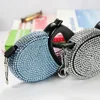 Automatic Retractable Leash for Pet, Blue and Pink Rhinestone, Bling Crystal Dog Leashes for Cat, Flat Line, 3M 6