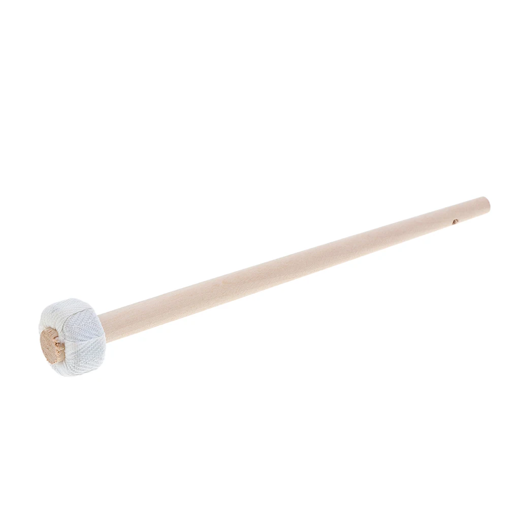 Durable Solid Wood Cymbal Gong Playing Hammer Rod Mallet For 28-36 Gong Replacement Parts