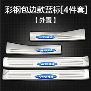 

Wear of stainless steel plate/door for Vitara 2015 2016 2017 Car styling door sill