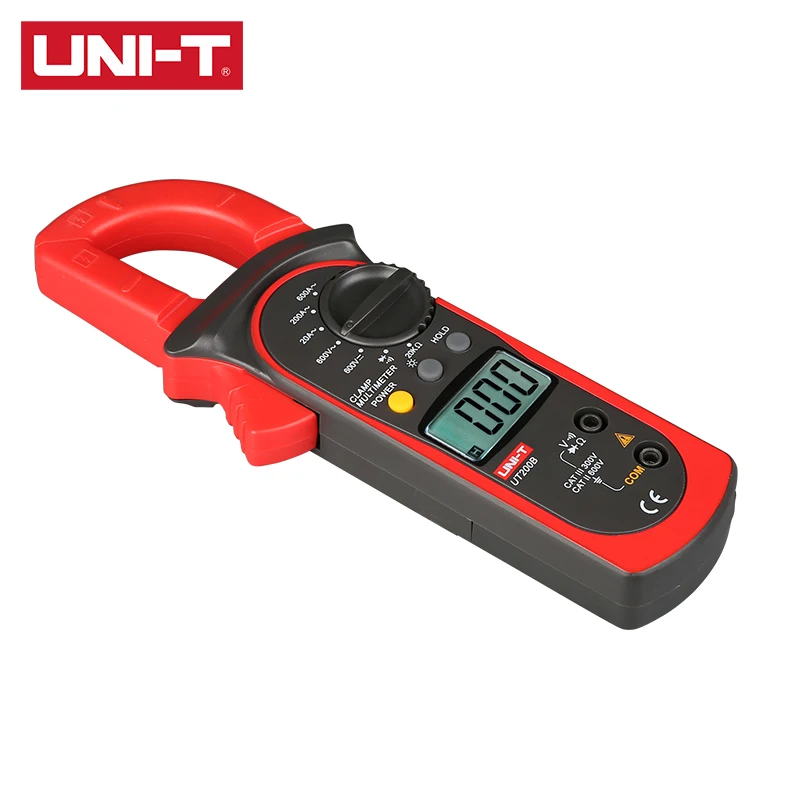 UNI T UT200A/UT200B Цифровые токоизмерительные клещи ЖК дисплей подсветка с 1999 показания