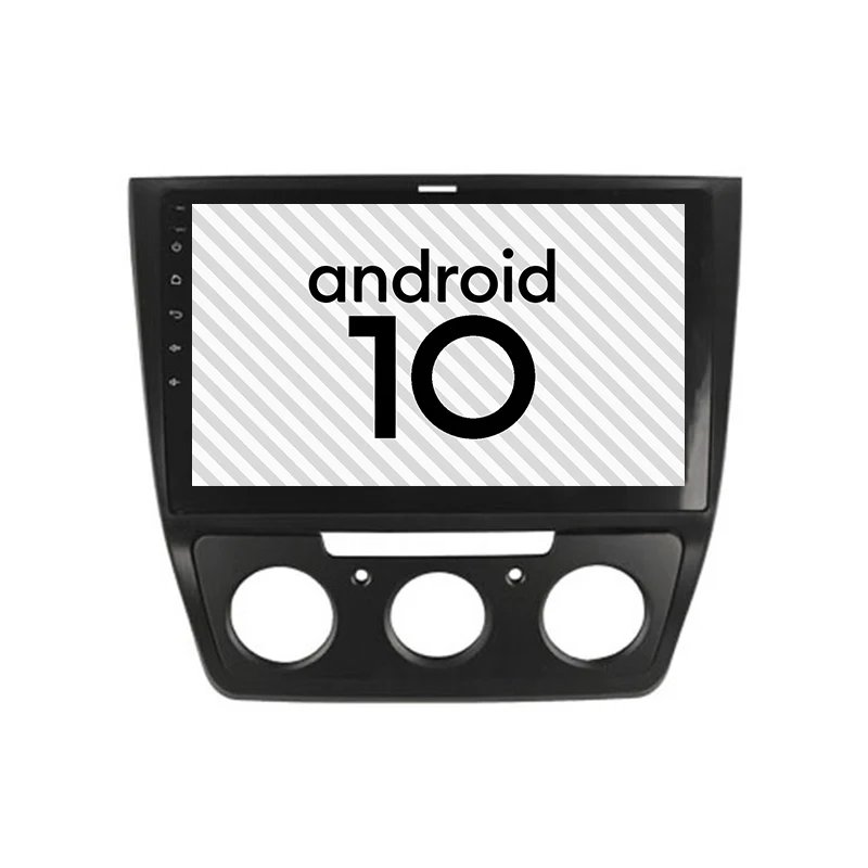 

Car Android 10.0 gps 2.5D explosion-proof screen for SKODA YETI 2014 radio Player Bluetooth Internet navigation full touch 2 DIN