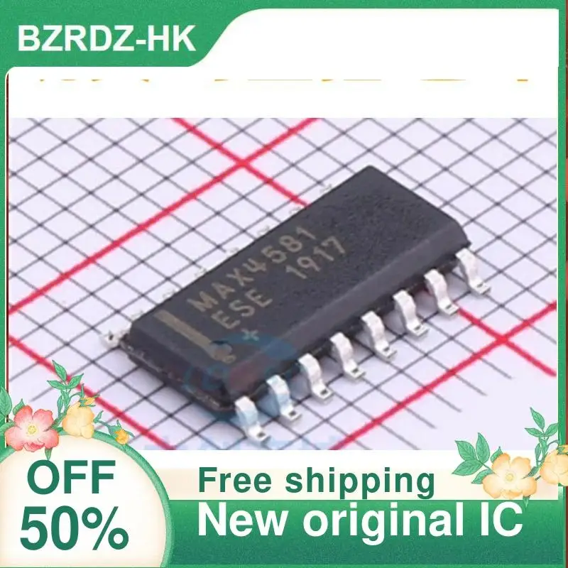 

5 шт. MAX4581ESE MAX4581CSE MAX4581 SOP-16 новый оригинальный IC