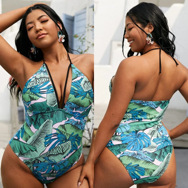 072 Swimwear 2022 Stylish New Bikini Sexy Female Beach May Chubby Woman  Swimsuit For Girls Big Size One-piece Summer Monokini - Bikinis Set -  AliExpress