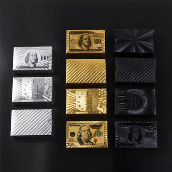 

Durable Water Resistant Playing Cards Euro Dollar Design Poler Cards Outdoor Entertainment Party Toy