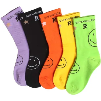 

Hyrax trends cotton socks Bright colors Fashion Harajuku style Comfortable and breathable All season socks
