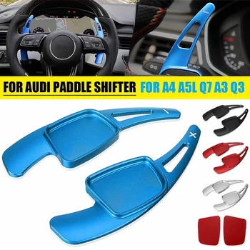 

Aluminum Shift Paddle Car Steering Wheel Shift Paddle Extension Shifter for Audi A4 A5L Q7 A3 Q3 2017-2019