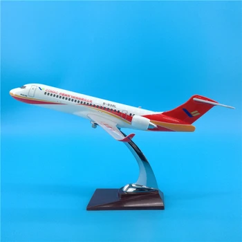 

32cm COMAC ARJ Simulation Static Resin Material Aircraft Model China Commercial Flying Airplane Model Toys Decoration Gifts