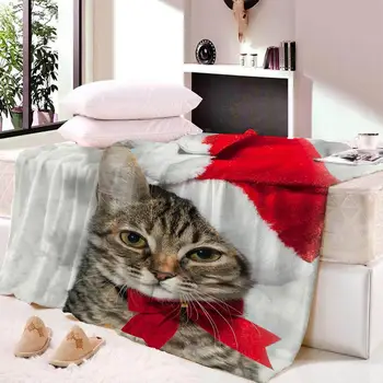 

Custom Cute Cat ThinThrow Blanket Printed for Kids Adults Blanket for CouchThrows bedsheet Quilt CoverTravel Dropshipping