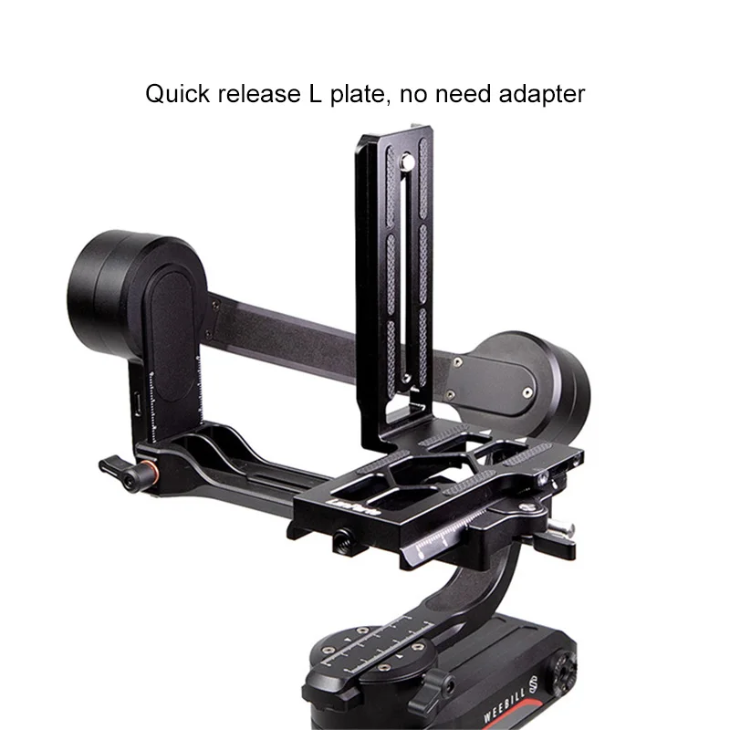 Lanparte быстроразъемный L кронштейн для Zhiyun Crane 3, 2, Weebills Gimbal аксессуары