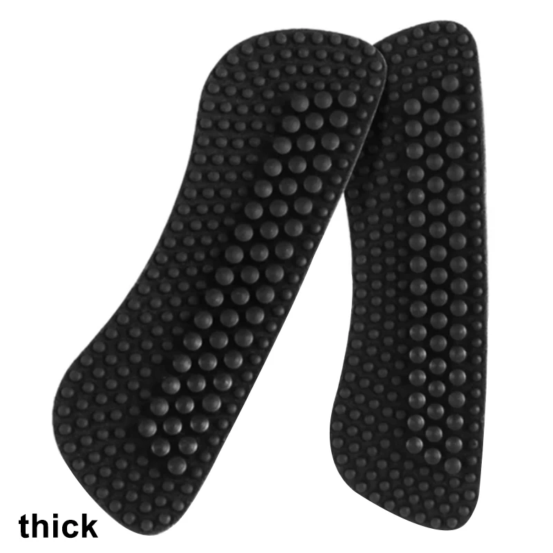 Thick Новые 3 пары 4D массажные противоблистерные подушки на каблуке Силиконовая полоска от натирания на пятку прокладки для высоких каблуков на плоской подошве SD669 - Цвет: Thick