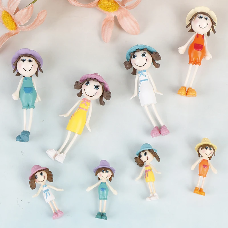 plastic dollhouse family