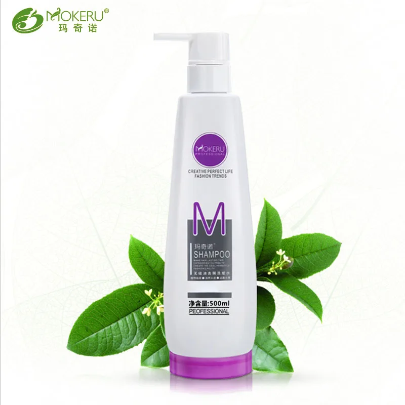 

500ml Mokeru Hair Care Shampoo Anti-off Hair Growth Nourishing Anti dandruff Shampoo Professional Care