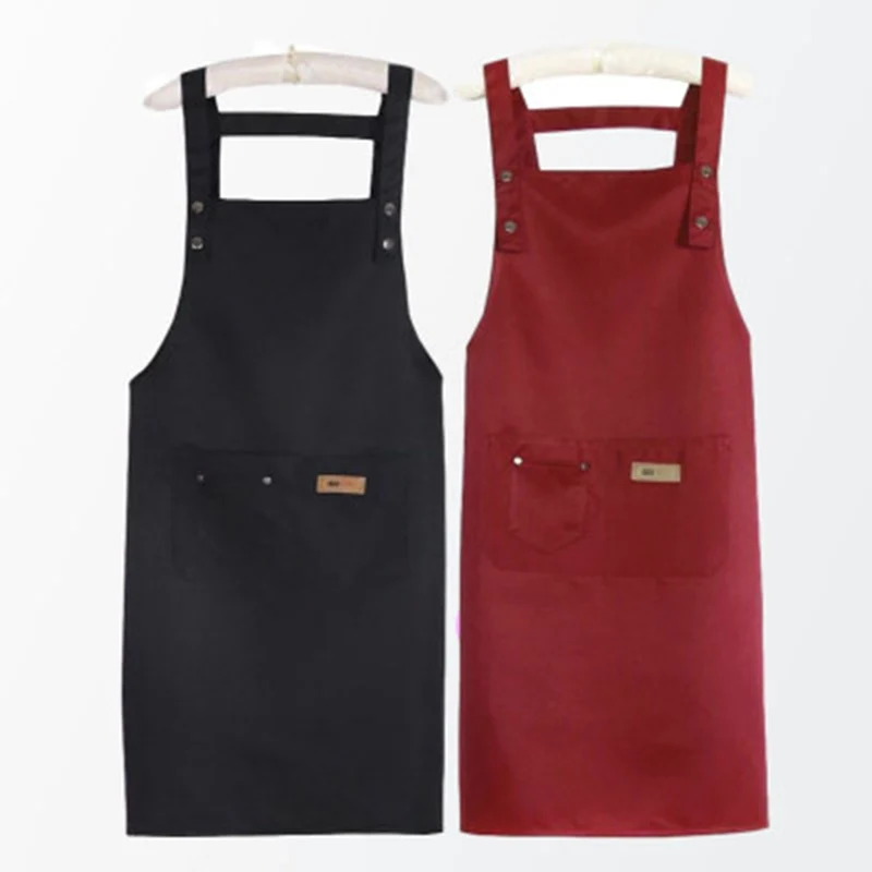 1 Piece Waterproof Coffee Milk Tea Shop Manicure Men And Women Restaurant Chef Apron Work Waist Apron