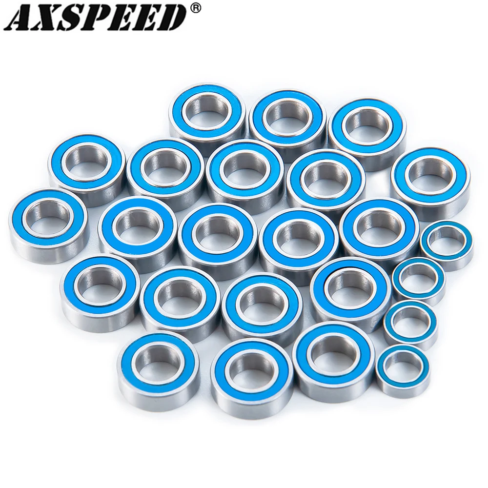 Axspeed 24Pcs Kit Cuscinetto Sigillato In Gomma Per Tamiya Super Clodbuster E Super Clodbuster & Bullhead Rc Truck Car Upgrade Parts