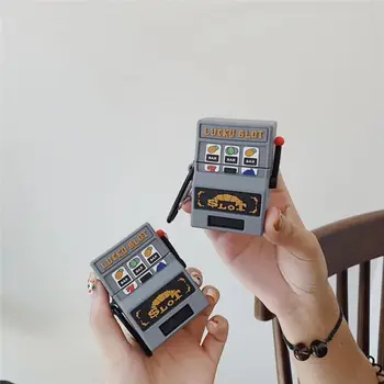 

For AirPods Case Cartoon Slot machine Protective Cover For Airpods 12