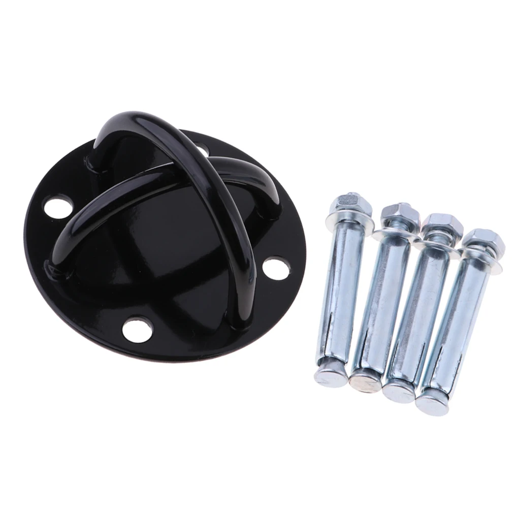 

Ceiling Mount Bracket - Aerial Yoga Brackets - Hammock Suspension Straps Hanger – with 4 Expansion Screws