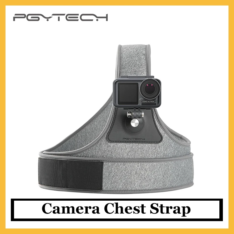 Original PGYTECH Osmo Action Camera Chest Strap for DJI Pocket/Osmo action Gopro hero 7 6 5 yi 4K Mount Harness | Электроника