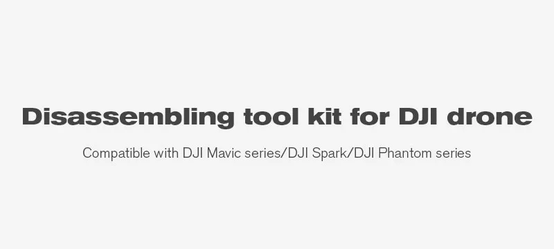 DJI mavic pro/2 zoom/mavic pro/spark/mavic air/p4/P3 запасные части, комплектующие для ремонта инструмент для ремонта набор для DJI RoboMaster S1