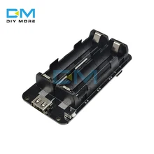 Module de carte d'extension de puissance mobile V8, accessoire de bouclier de batterie en lithium de deux tensions 18650 5 V/3 A 3 V/1 A avec micro USB, pour Arduino ESP32 ESP8266