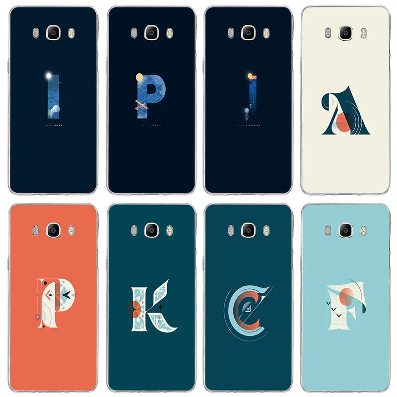 Цветок пространство искусства буквы слов для Samsung Galaxy J1 Mini J2 J3 J4 J5 J6 J7 J8 2015 2016 2017 2018