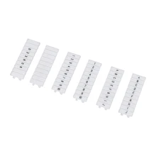 Zack Marker Strips ZB3.5 with Standard Numbering with Blank for PT 1.5 DIN Rail Terminal Blocks 10Pcs