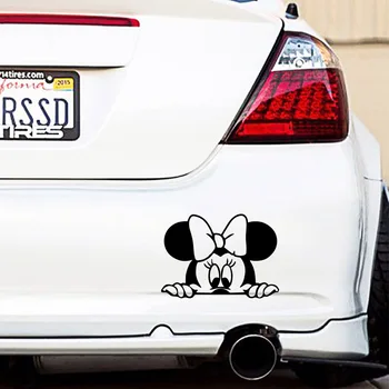 

Cool Design Minnie Car Stickers For Car Decal Sticker Large Vinyl Military Hood Graphic Body Fits Most Vehicles
