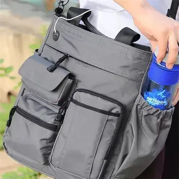 

Leisure Polyester Men's Briefcase Bags Quality Guaranteed Man's Shoulder Bag Fashion Business multifunction Messenger Bag