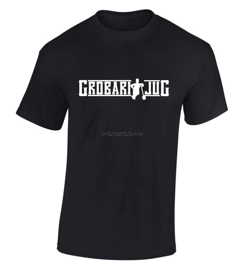 

Fashion New Top Tees Tshirts Grobari T Shirt Partizan Belgrade Beograd Ultras S-XXL Summer Men Clothing