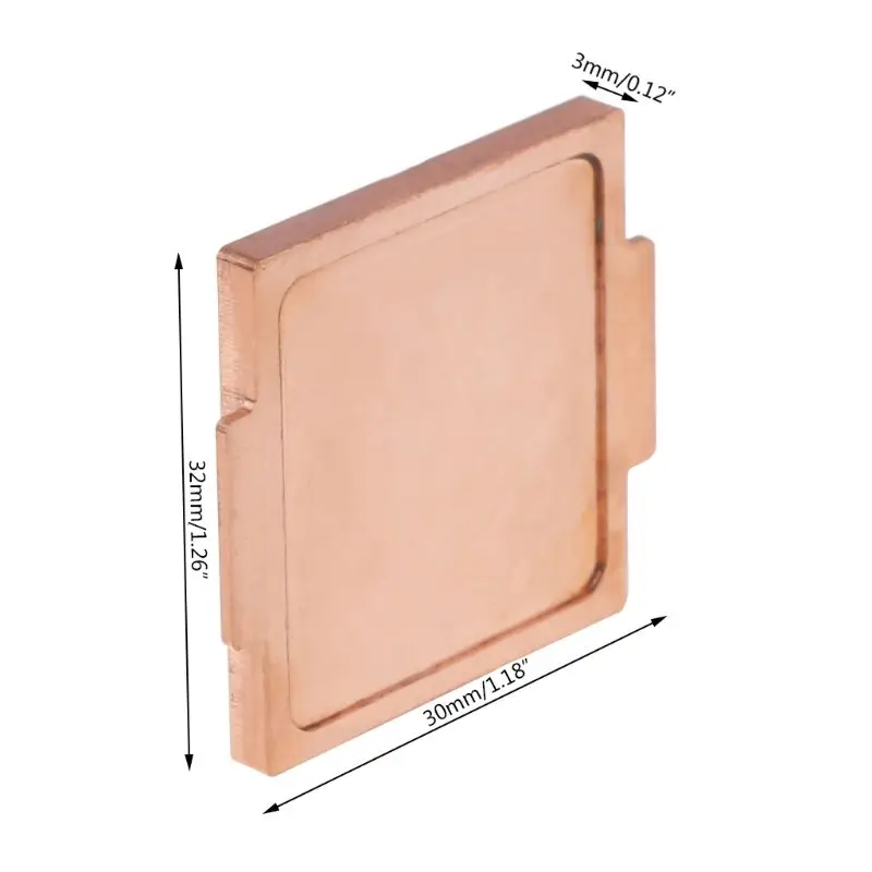 

CPU Pure Copper Cover Cooling For 3770K 4790K 115xInterface Open Cover Protector
