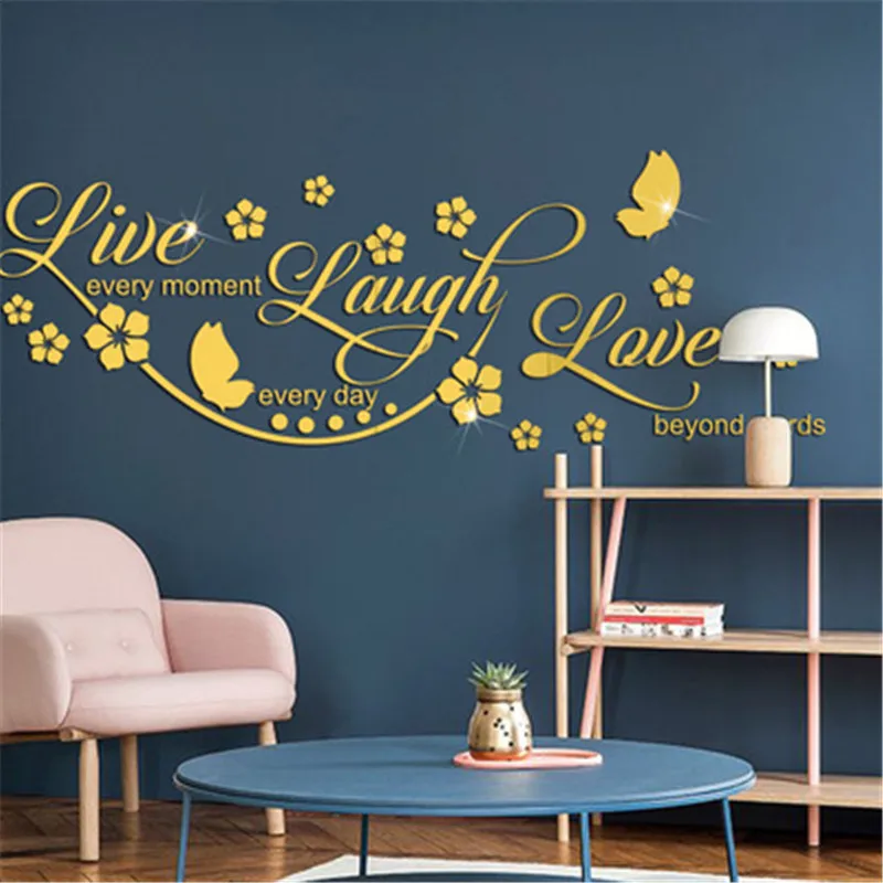 Quote Wall Stickers Vinyl Art Home Room DIY Decal Home Decor Removable Mural New 