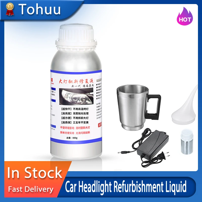 800ML Car Headlight Repair Refurbishment Liquid Auto Headlight Restoration Agent Kit Scratches Lamp Renovation Agent car scratch remover,car headlight restoration kit
