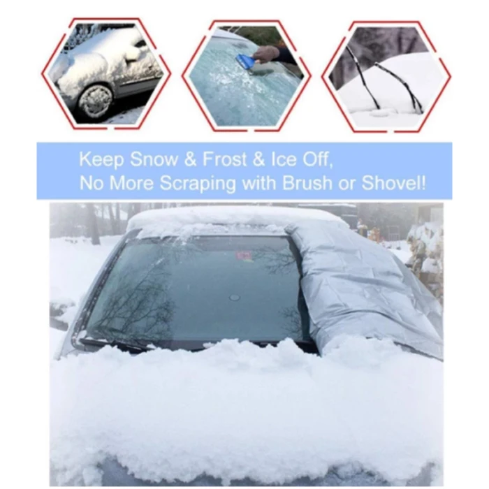 Car Windshield Snow Cover Sunshade Protector Visor Block Shields Cover TD326