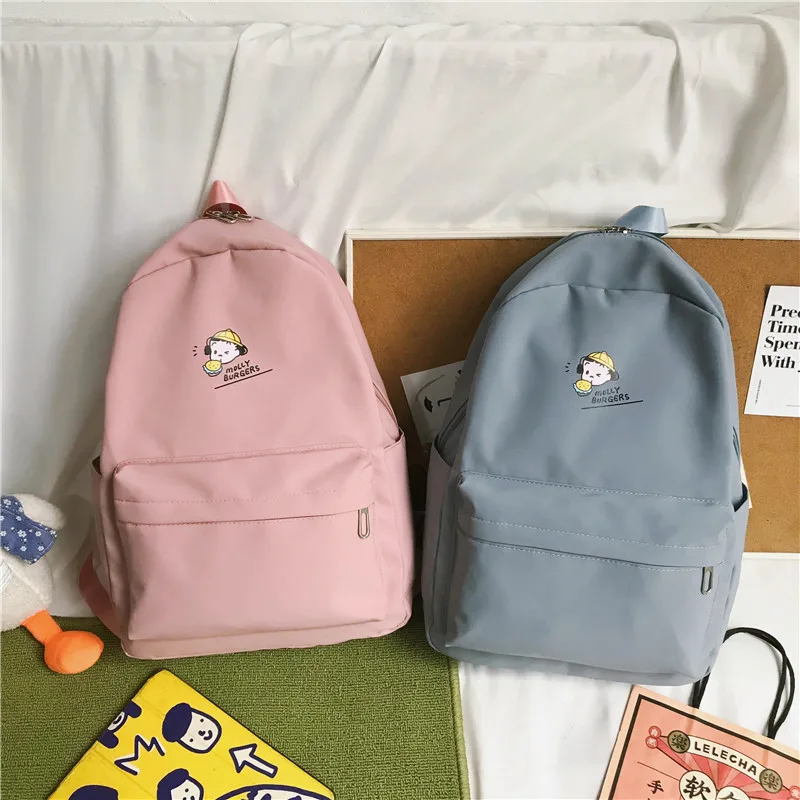 

New Fashion Women's Backpack Harajuku Classic Schoolbag, Nylon Waterproof Girl Backpack, Travel Backpack, Cute Girl Backpack