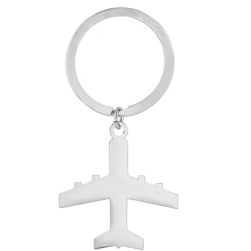 MKENDN Flight crew брелок из нержавеющей стали flight Key Chains модель самолета металлический подарок для мужчин влюбленных