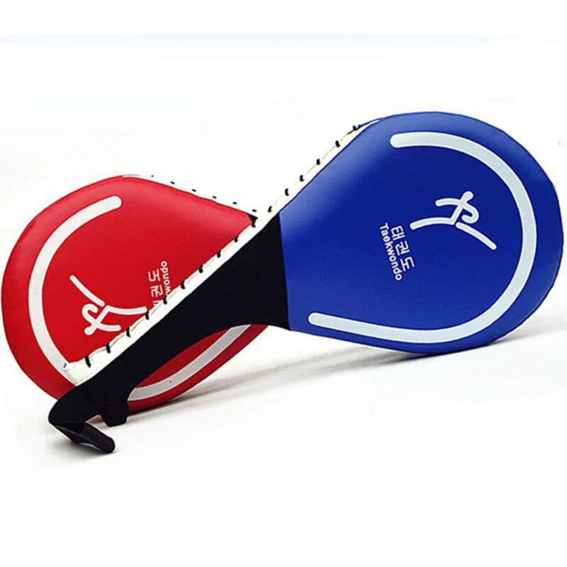 Kaufen Neue Taekwondo Ziel Kind Training Zubehör Doppel Blatt Ziel Schild Pad Erwachsene Kampfkunst Kick Ziel Schutz Getriebe