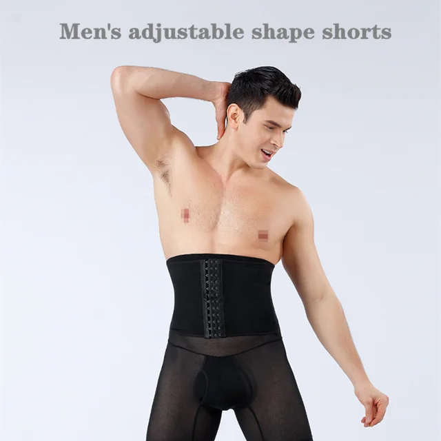 Men's Slimming Pants Breathable Skinny High Waist Corset Pants